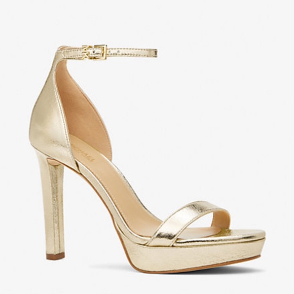 Michael Kors | Margot Metallic Platform Sandal - Picture 1 of 3